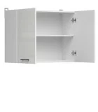 Wall cabinet JUNONA LINE G2D/80/57 BRW chalk gloss order